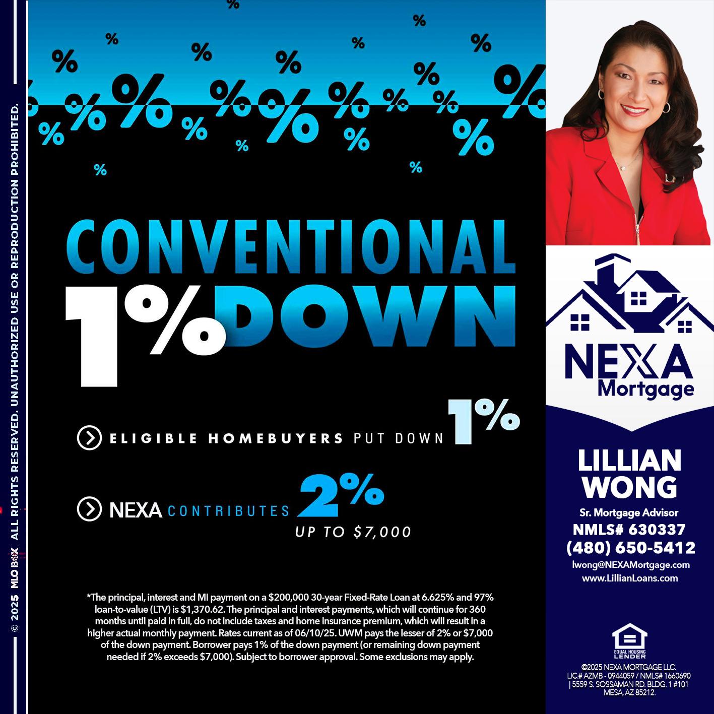 conventional - Lillian Wong -Sr. Loan Officer