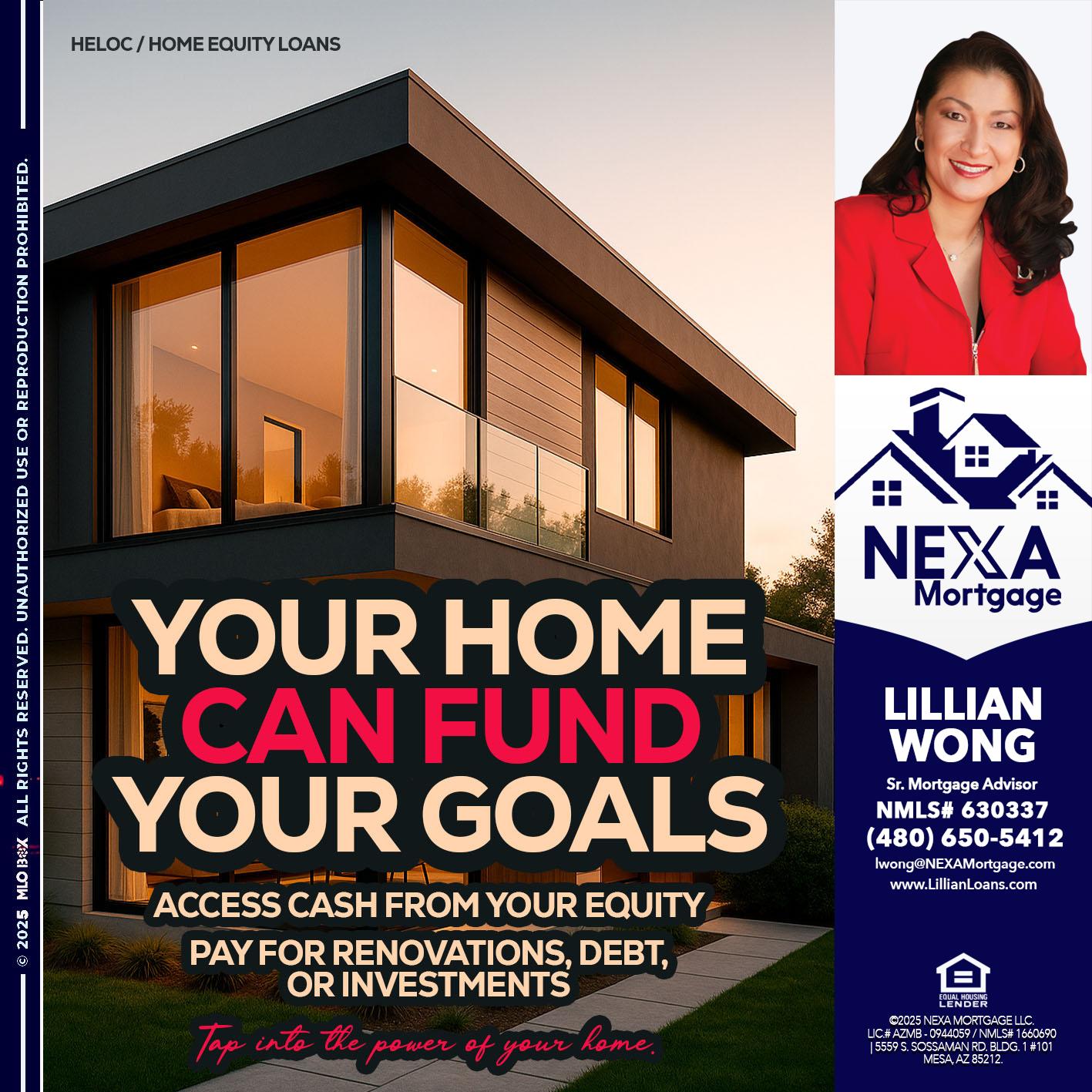 HELOC - Lillian Wong -Sr. Loan Officer