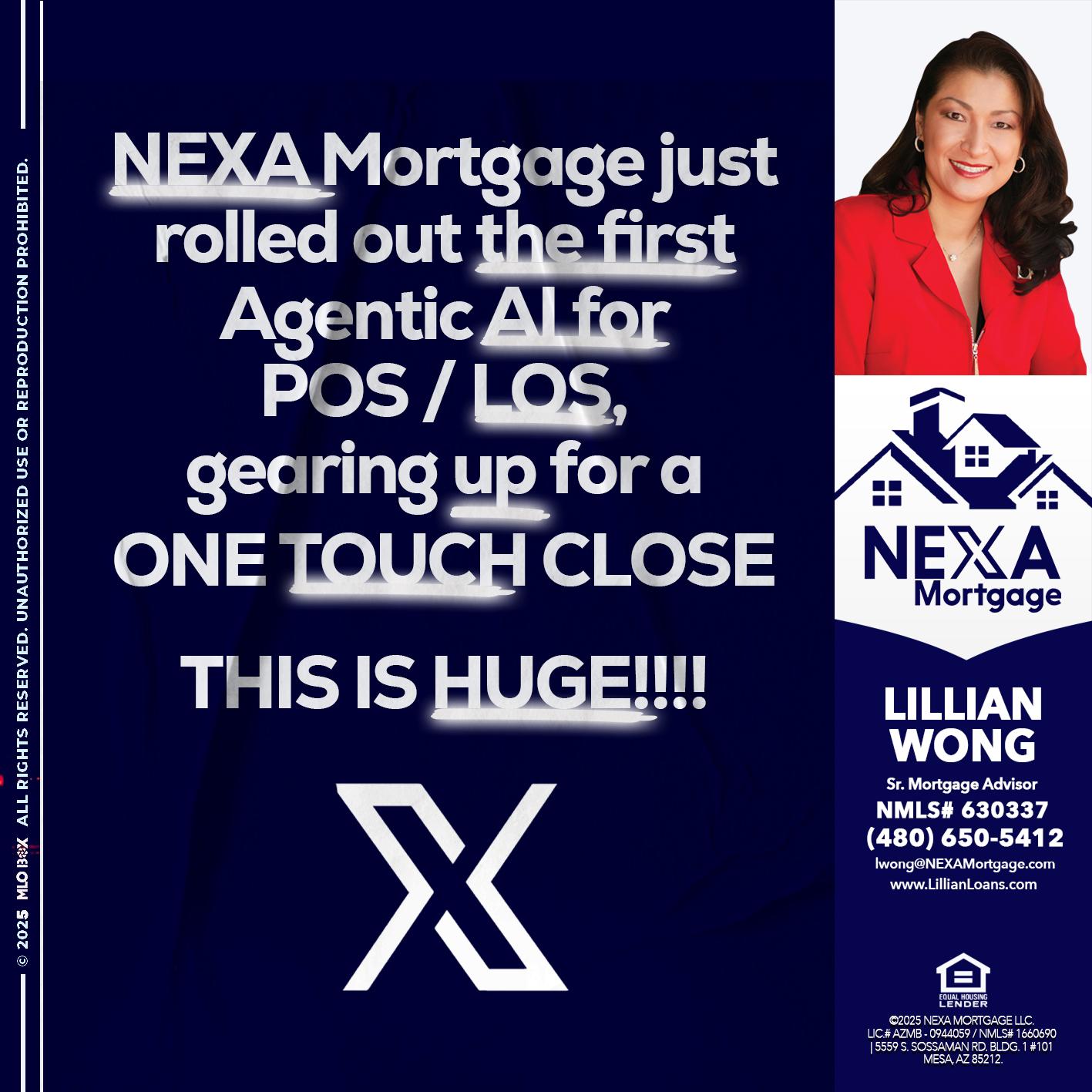NEXA MORTGAGE - Lillian Wong -Sr. Loan Officer