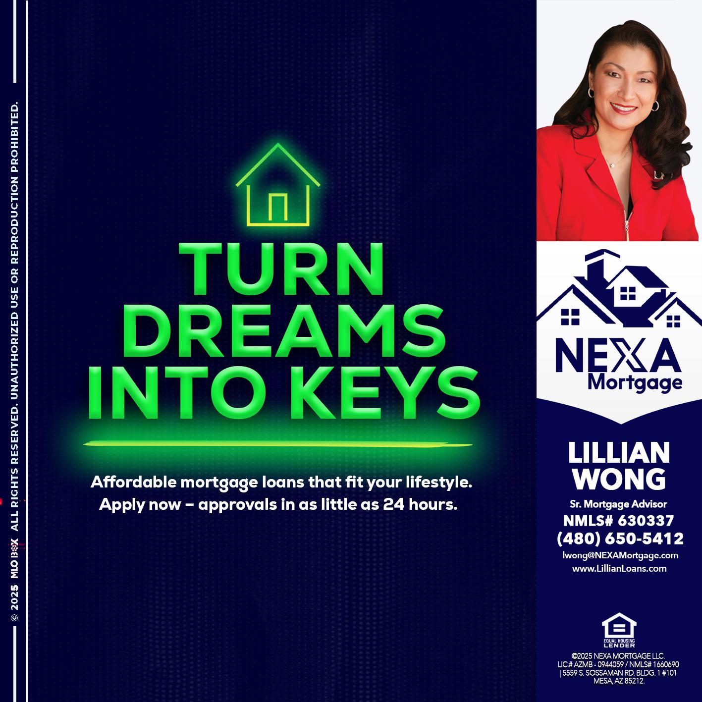turn dreams - Lillian Wong -Sr. Loan Officer