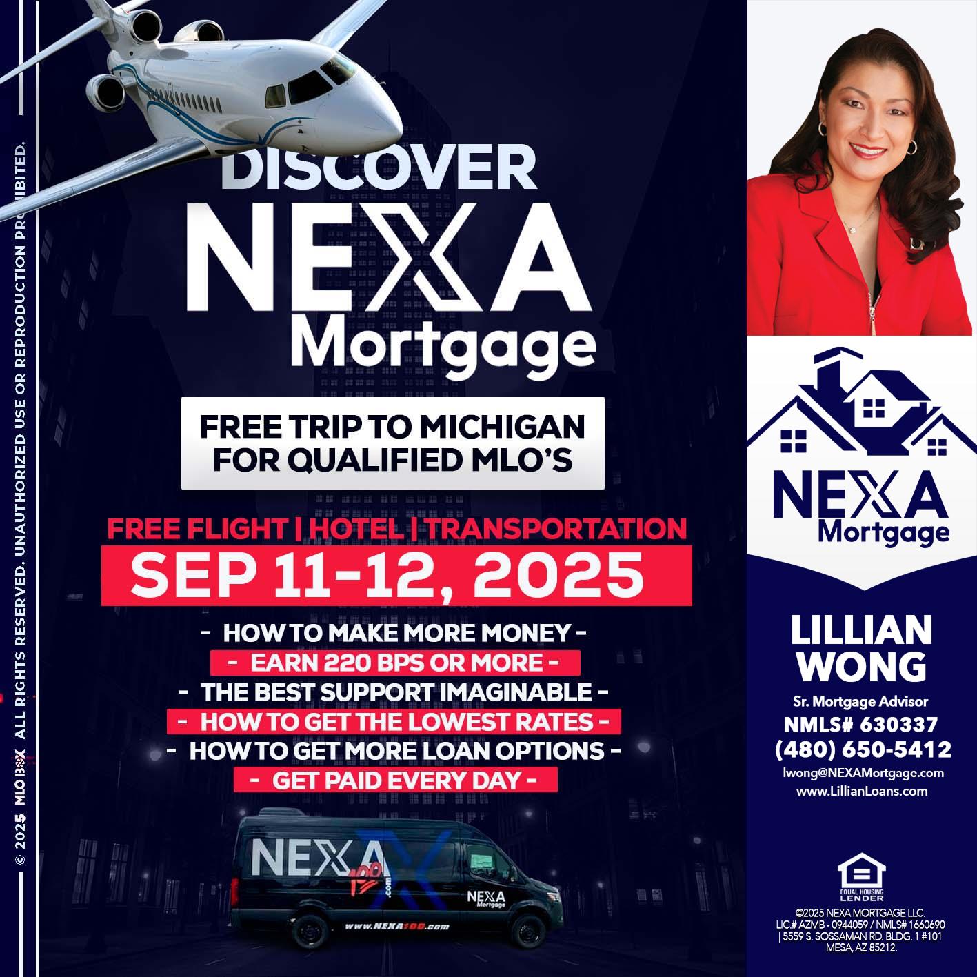 DISCOVER NEXA MORTGAGE - Lillian Wong -Sr. Loan Officer