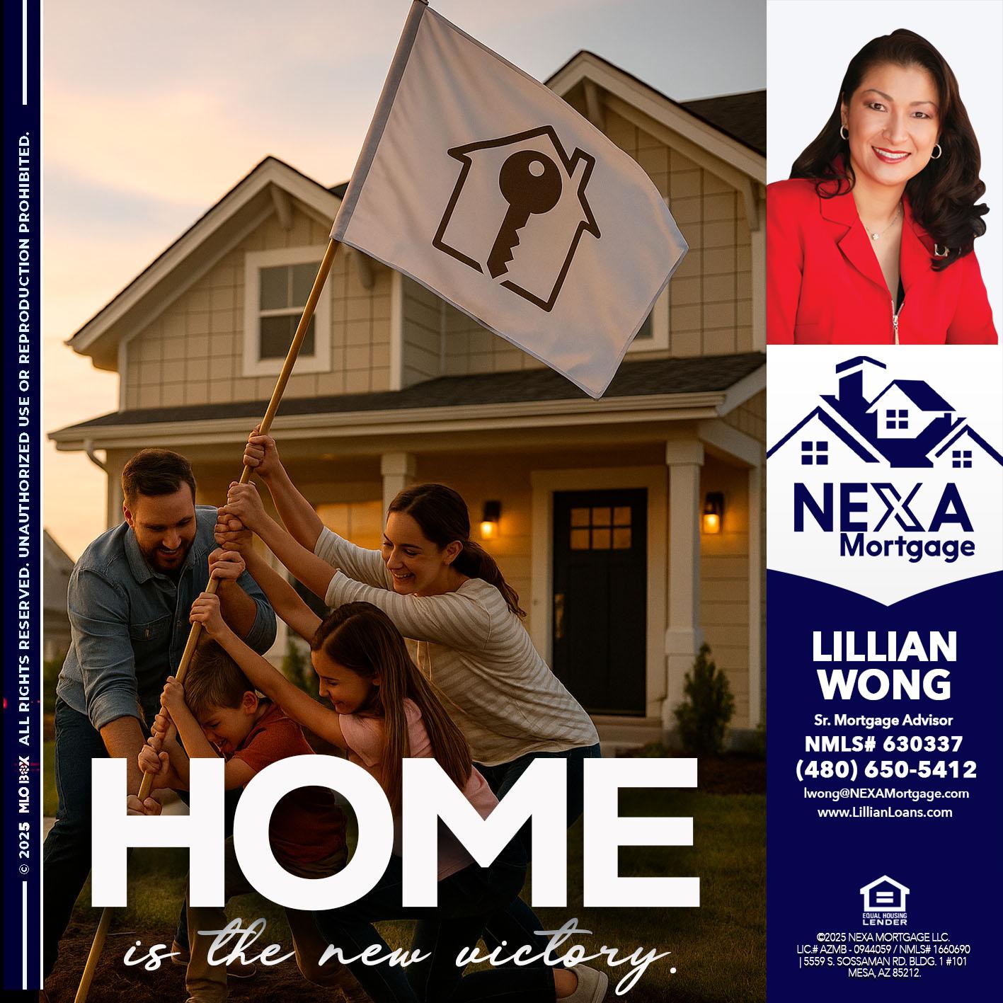 HOME IS - Lillian Wong -Sr. Loan Officer