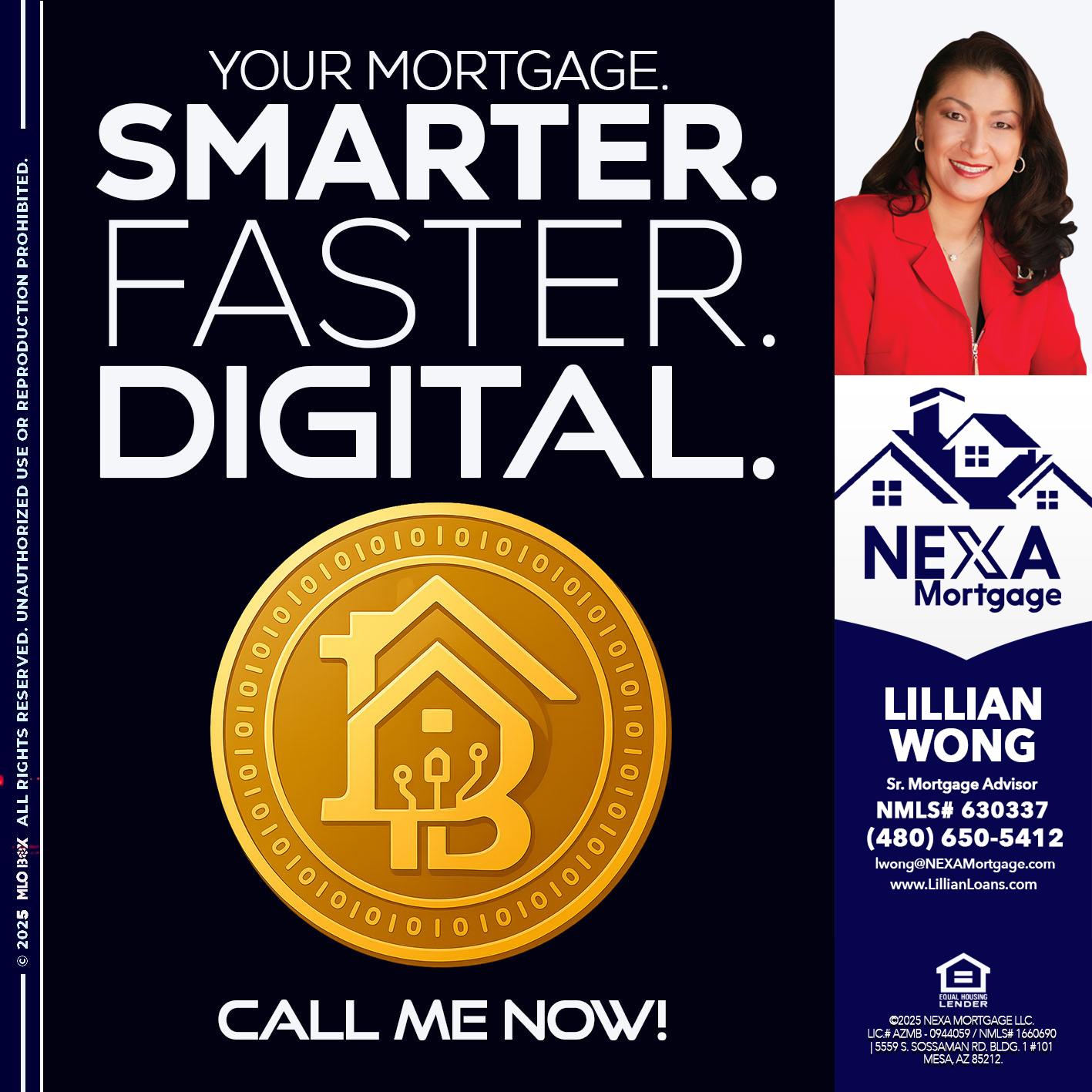 YOUR MORTGAGE - Lillian Wong -Sr. Loan Officer
